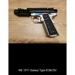 WE 1911 GALAXY Type B BK SLIDE / SV FRAME