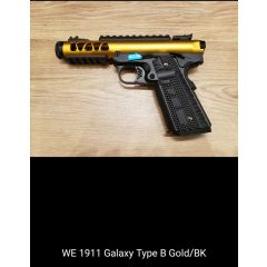 WE 1911 GALAXY Type B  GOLD SLIDE / BK FRAME