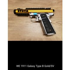 WE 1911 GALAXY Type B GOLD SLIDE / SV FRAME