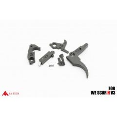 RA-TECH WE SCAR H V3 GBB steel trigger assembly