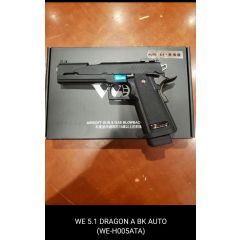 KY bundle WE HI-capa 5.1 Dragon A BK GBBP(Full Auto)(2 magazine bundle)