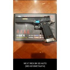KY bundle WE HI-capa 6" IREX GBBP(Full Auto BK/GD)(2 magazine bundle)