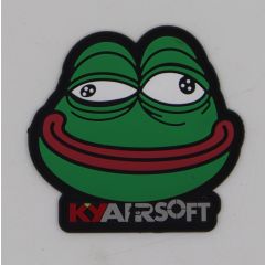 KY airsoft Mr Frog PVC Velco Patch (Ver.2)