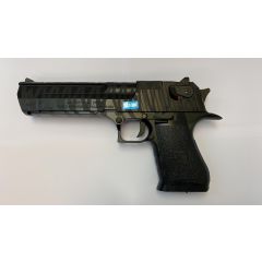 CYBERGUN LICENSED DESERT EAGLE .50 GBB PISTOL (Tiger stripe BLACK)