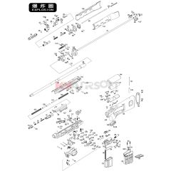 WE ACE VD Series Complete Firing Pin Housing