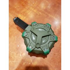 WE Apache (MP5) GAS DRUM MAG (OD)