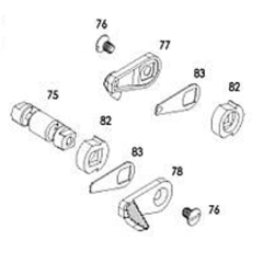 Cybergun Desert Eagle complete safety assembly