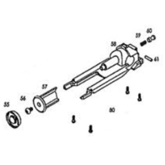 Cybergun Desert Eagle Nozzle housing assembly