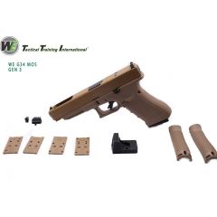 KY custom WE G34 GEN3 MOS TAN (2 Magazine bundle)