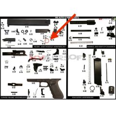 G #G-85 GBBP nozzle spring buffer