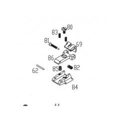 WE G SERIES GALAXY complete rear sight