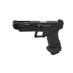 HK3 Combat Master G34 JW2 GBB Pistol Alu Slide Ver. BK (WE G17 system)