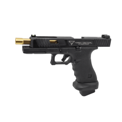 Combat Master G34 JW2 GBB Pistol Alu Slide Ver. BK (WE G17 system)