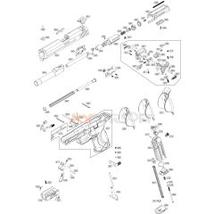 Big Bird #013 Hammer Housing Screw Black AUTO GBBP