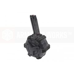 AW Customs - ADAPTIVE 300RDS DRUM MAGAZINE - (M9) MB SERIES(Black)
