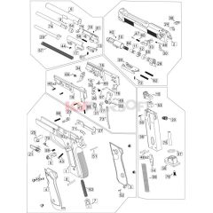 M9 #81 SEMI GEN 1 GBBP