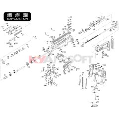 999 C #143 Magazine Bottom-Button Head M5X65MM GBBR