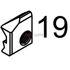 MSK #19 Front/Rear Sight Latch GBBR