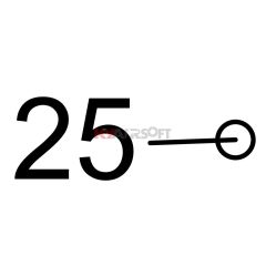 MSK #25 Rear Sight Horizontal Adjustment Tool GBBR