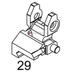 MSK #29 Rear Sight Block GBBR