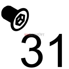 MSK #31 Rear Sight Screw GBBR