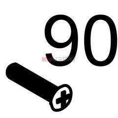 MSK #90 HOP UP Chamber Screw GBBR