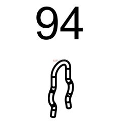 MSK #94 Lower Receiver Pin Clip GBBR