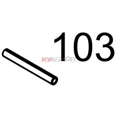 MSK #103 Receiver Lock Pin GBBR