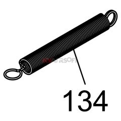 MSK #134 MSK Loading Nozzle Return Spring GBBR