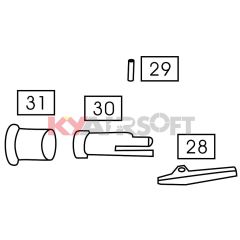 WE M4 #28 #29 #30 #31 GBBR