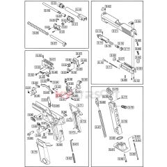 F P Virus #S-60 Take Down Lever GBBP