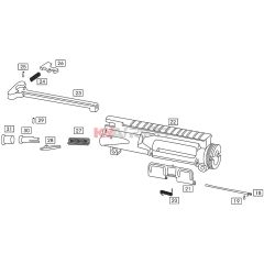 WE - M4 upper receiver #18-31