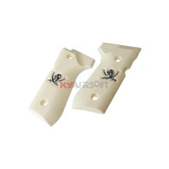 WE - M9 Cutlass White Grips