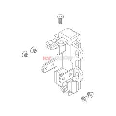WE SCAR-L AEG Stock Mount Bracket (Male) #WESC-25