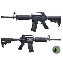 WE M4A1 GBBR BK OB