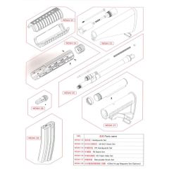 WE Katana M4 RIS Raptor AEG #30