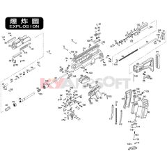WE G39 GBBR Complete Trigger Assembly