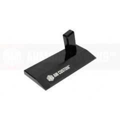AW CUSTOM TOUGHENED SGA ACRYLIC PISTOL DISPLAY STAND (JET BLACK)