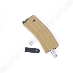 WE 30 Round Open Bolt CO2 Magazine for M4 /M16 / SCAR/L85/T91/PDW series (Tan)