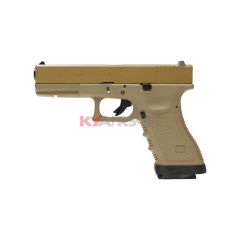 KY custom WE G17 GEN3 (TAN/TAN) (2 Magazine Bundle)