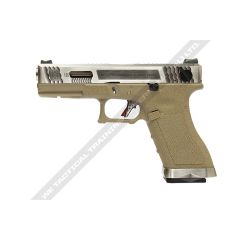 KY custom WE G18C T8 SV/SV/TAN (2 Magazine Bundle)
