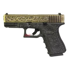 KY custom WE G19 Classic Floral Pattern Bronze (2 Magazine Bundle)