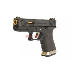 WE G19 T1 BK/GD/BK  (2 Magazine bundle)