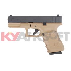 KY custom WE G19 GEN3 TAN (2 Magazine Bundle)