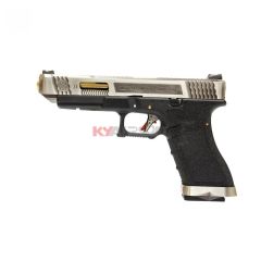 KY Custom WE G34 T3 SV/GD/BK (2 Magazine Bundle)