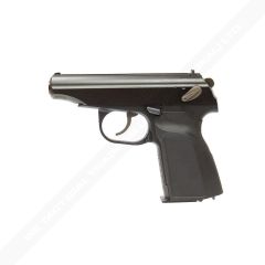 WE Metal MAKAROV GBB Pistol with Silencer Black