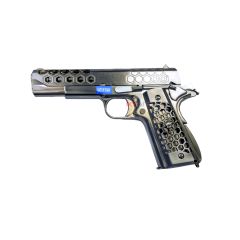 WE 1911 Hex Cut Silver GEN2 GBBP