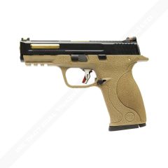WE Big Bird T3 B W/HOLD(BK SLIDE/GD BARREL/TAN FRAME)