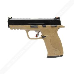 WE Big Bird T4 A (BK SLIDE/SV BARREL/TAN FRAME)