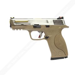 WE Big Bird T7 B W/HOLD(SV SLIDE/GD BARREL/TAN FRAME)
